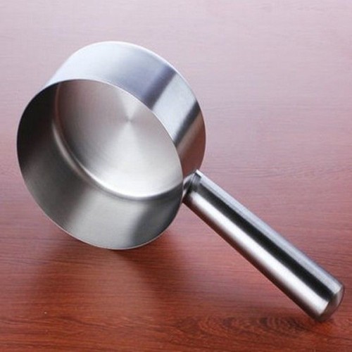 Stainless Steel Long Handle Water Ladle Kitchen Tools Mirror Polished Milk Soup Spoon Large Capacity Cooking Utensils