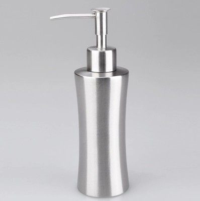 Stainless Steel Bathroom Supplies Set (Toilet Brush, Soap Bottle, Toothbrush Cup, Mouth Cup).